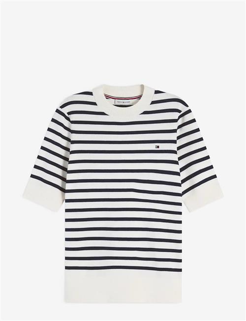 Tommy Hilfiger | Co Jersey Fine Gg C-Nk Ss Swt | XL
