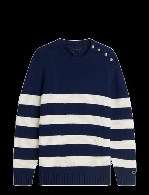 Tommy Hilfiger | Dc Breton Stripe Sweater | L