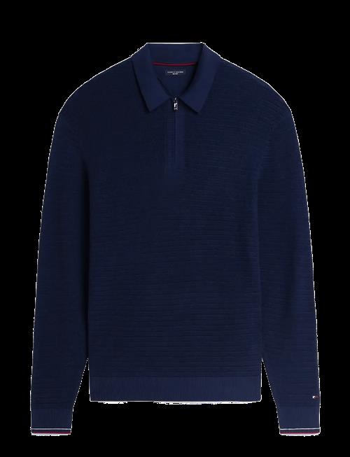 Tommy Hilfiger | Dc Knitted Zip Polo | M