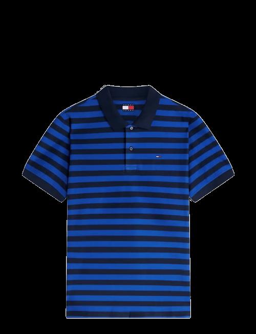 Tommy Jeans | Tjm Reg Stripe Jersey Polo Ext | XL