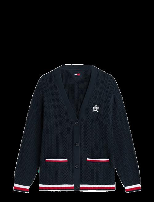 Tommy Jeans | Tjw Rwb Tipping Ovs Cardigan | M
