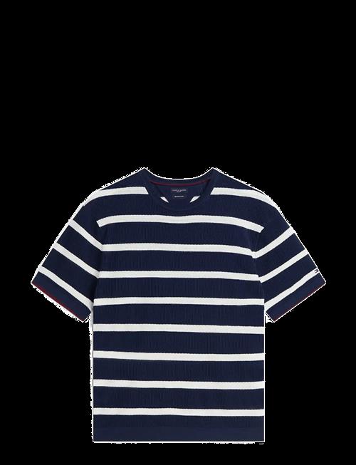 Tommy Hilfiger | Dc Knitted Tee Txtre Breton Strp | XL