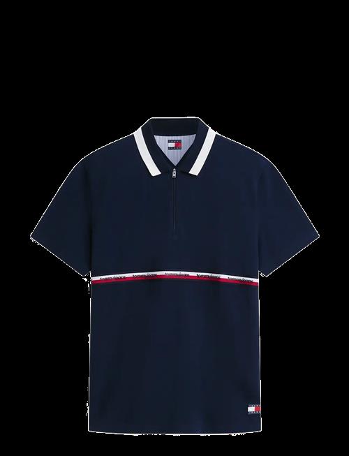 Tommy Jeans | Tjm Rlx Tape Zip Polo | S