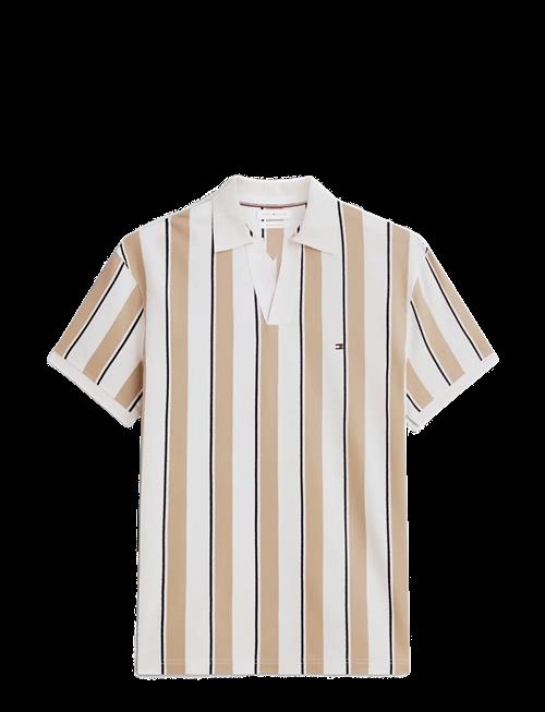 Tommy Hilfiger | V Neck Crepe Classic Polo | M