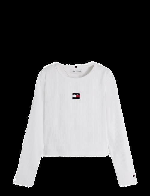 Tommy Hilfiger | Heritage Flag Rib Knit Tee Ls | 42