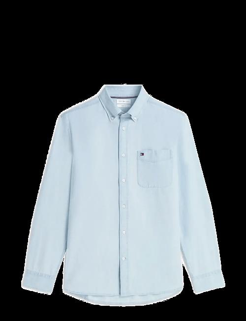 Tommy Hilfiger | Chambray Solid Rf Shirt | M