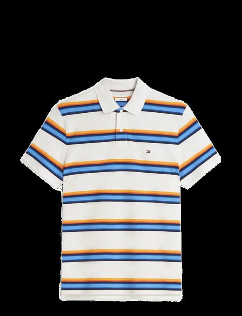 Tommy Hilfiger | Varied Roadmap Stripe Reg Polo | S