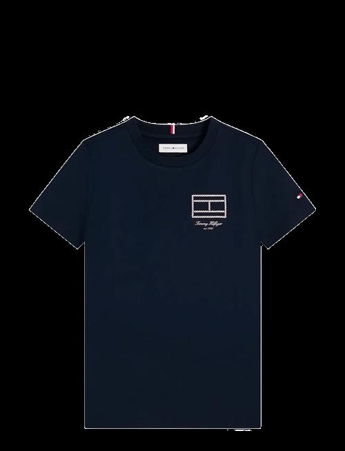 Tommy Hilfiger | Outline Flag Graphic T-Shirt Ss | 128