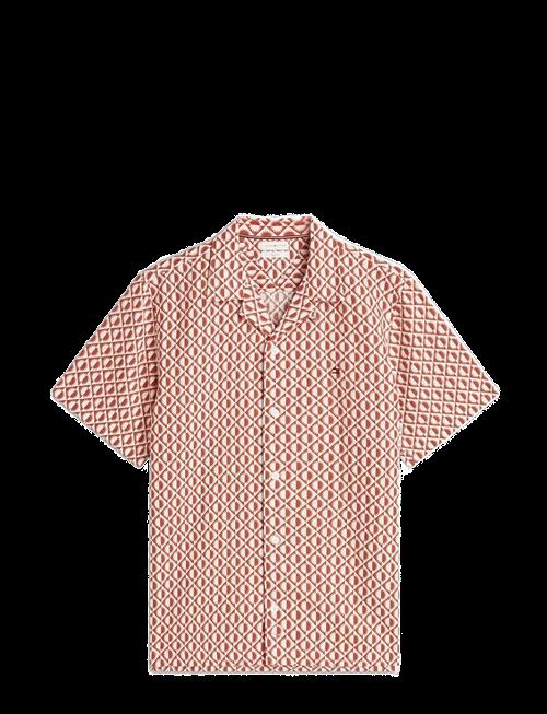 Tommy Hilfiger | Linen Blend Aop Ss Rf Shirt | M