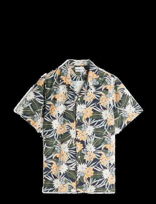 Tommy Hilfiger | Co Lyocell Floral Ss Shirt | L