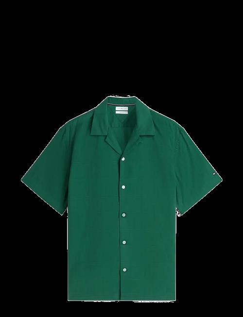 Tommy Hilfiger | Open Structure Windowpane Shirt | S