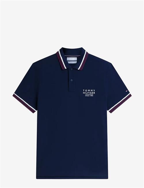 Tommy Hilfiger | Rwb Collar/Cuff Detail Reg Polo | L