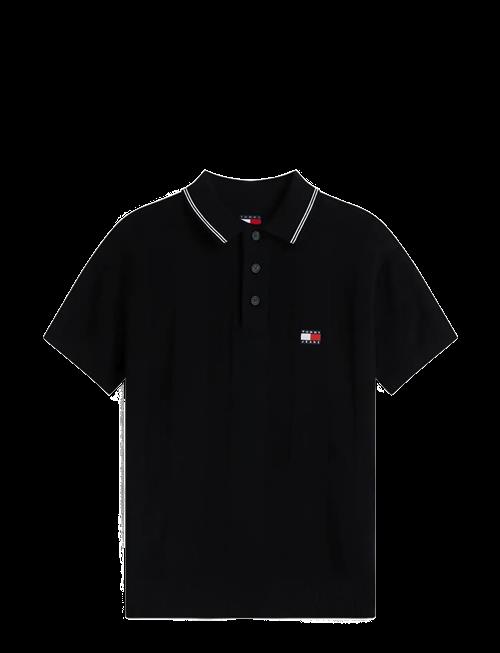 Tommy Jeans | Tjm Reg Ss Badge Knit Polo Ext | XXXL