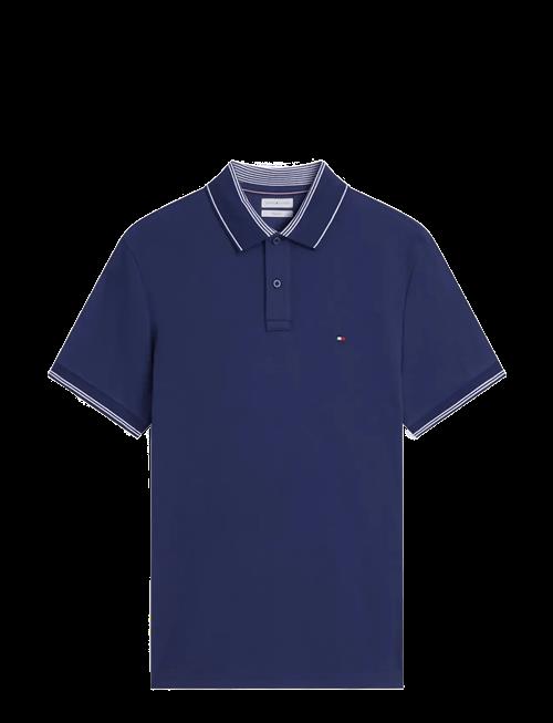 Tommy Hilfiger | Stripe Undercllr Pique Reg Polo | L