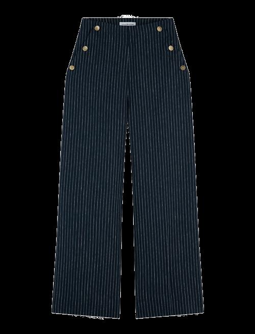 Tommy Hilfiger | Linen Nautical Stripe Gb Wideleg | 38