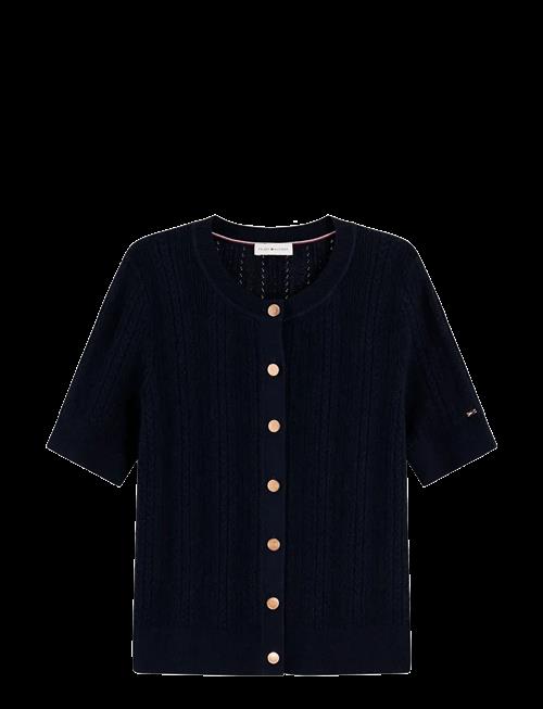 Tommy Hilfiger | Summer Cable C Nk Cardi S/S | XS
