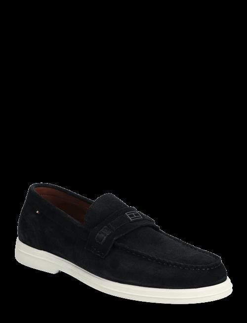 Tommy Hilfiger | Light Suede Flag Hardware Loafer | 44