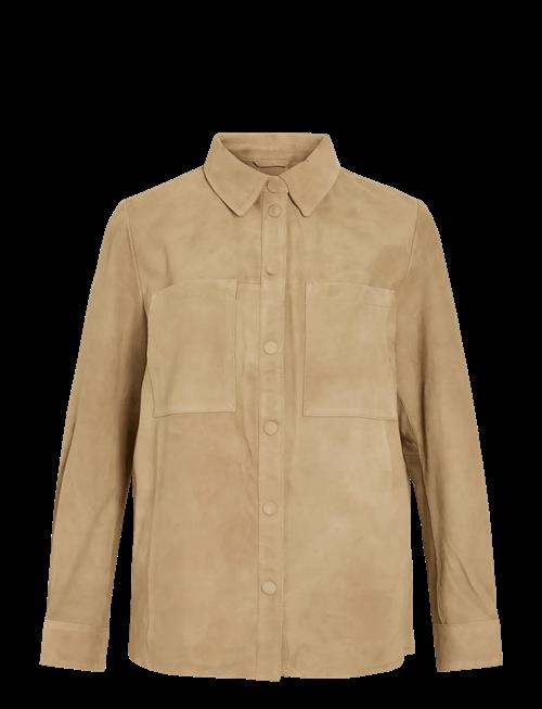 ROUGE EDIT | Roudarla L/S Suede Shirt/Pf | 38
