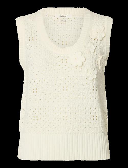 Selected | Slfkarla Sl Knit U-Neck Top | XXL