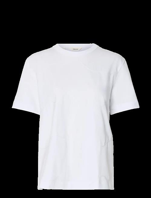 Selected | Slfmila Ss Embroidery Tee | L