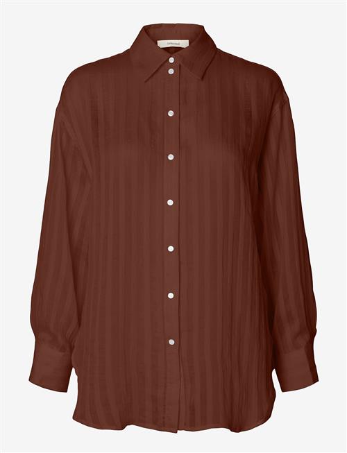 Selected | Slftoran Oversized Ls Striped Shirt B | 44