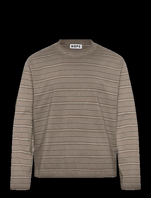 Hope | Spark Longsleeve Overdyed Beige Stripe | 44