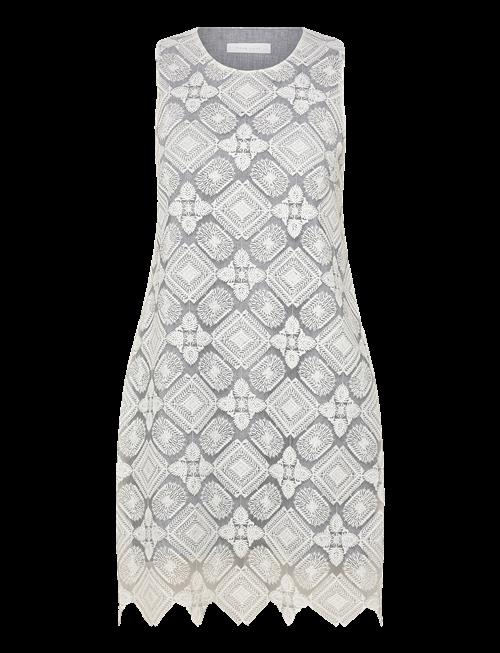 Naja Lauf | Bia Dress White Embroidery | 38