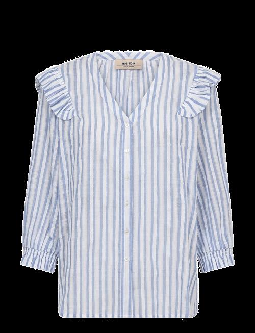 MOS MOSH | Mmdebby Stripe Shirt | M