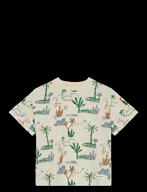 En Fant | T-Shirt Ss Slub Aop | 122
