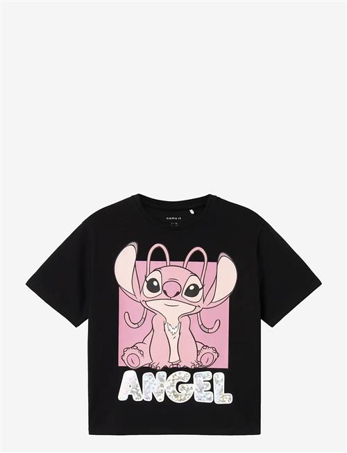 name it | Nkfnyri Stitch Ss Nreg Top Box Lnoos Wdi | 146-152
