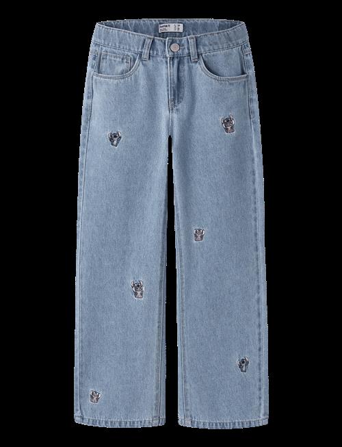 name it | Nkf Stitch Wide Jeans 4999-Za Lnoos Wdi | 128