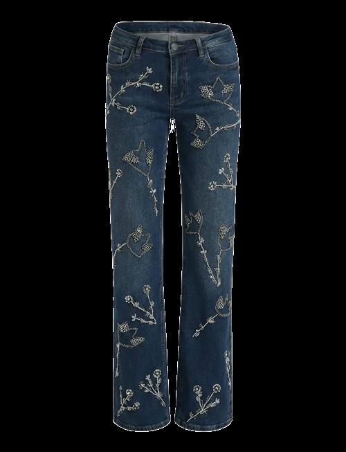 OW Collection | Nova Embellished Denim Jeans | XS