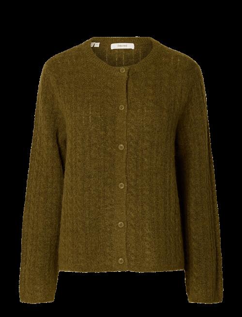 Selected | Slwlulu New Ls Knit Cable Cardigan Noos | S