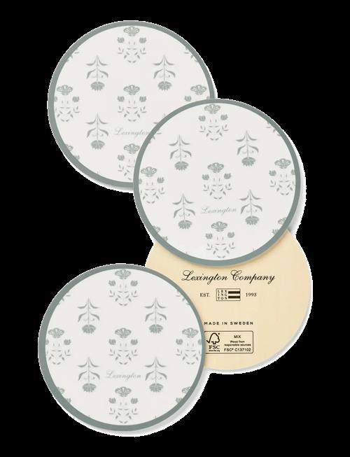 Lexington Home | Floral Laminated Coaster Set (Set Of 4) | ONE SIZE