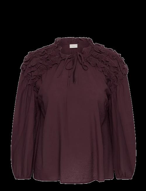 Kaffe Curve | Kcnicola Ruffle Shirt | 50