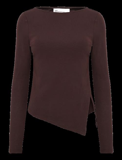 My Essential Wardrobe | Mwnupti Asymmetric Blouse | S