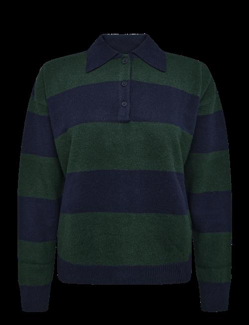 My Essential Wardrobe | Mwjola Knit Polo Pullover | S