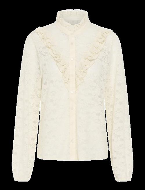 Kaffe | Kagigi Flounce Lace Shirt | L