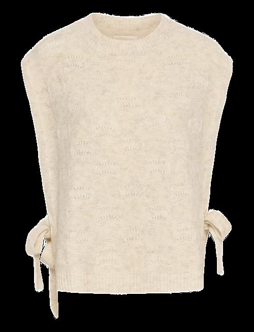 Cream | Crhaggie Knit Slipover | M/L