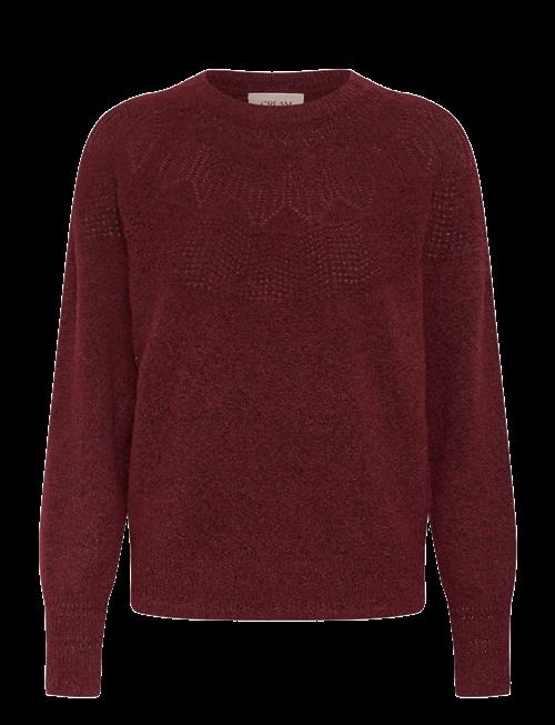 Cream | Crjunah Pointelle Pullover | XL