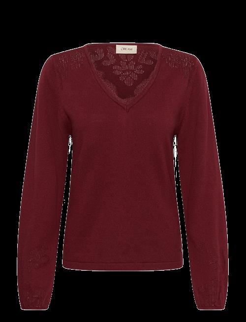 Cream | Cranva Knit Pullover | XXL