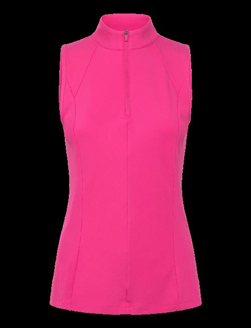 Callaway | Ribbed Sleeveless Golf Polo | M