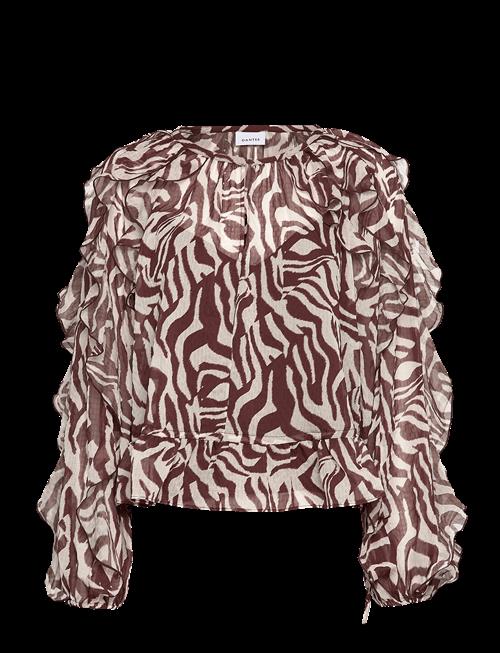 Dante6 | Dante6-Zaliyah Boho Chiffon Printed Top | 38