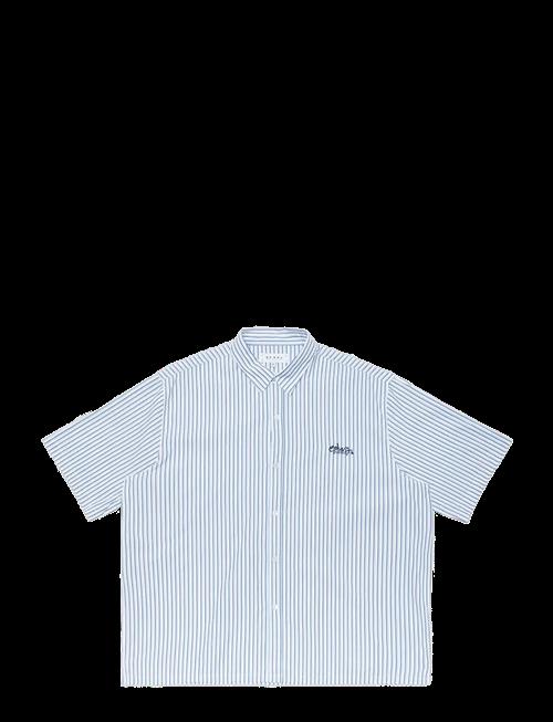 Edwin | Toledo Shirt Ss-White/Blue | L