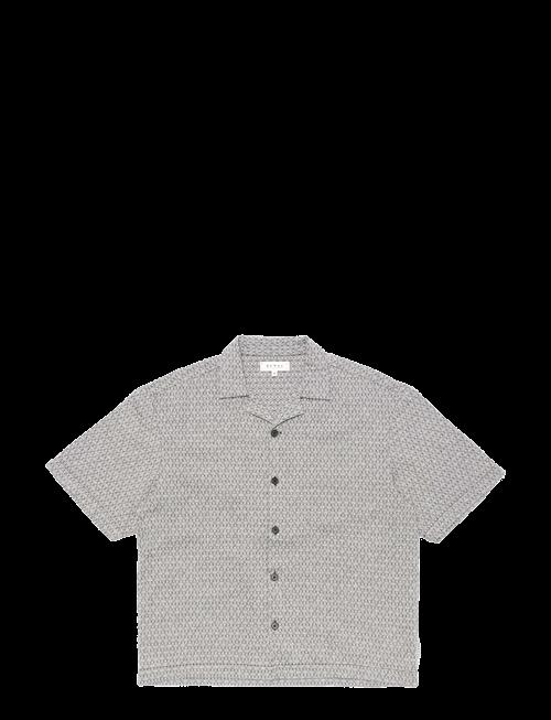 Edwin | Saga Shirt Ss-Black/White | M