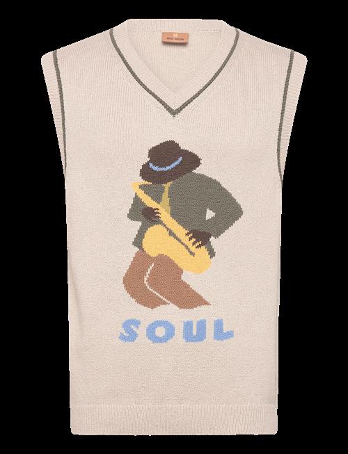 Mos Mosh Gallery | Mmgjazz Intarsia Knit Vest | L