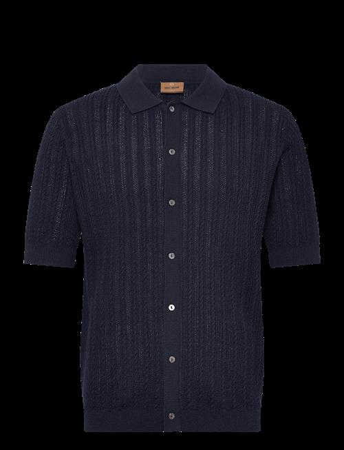Mos Mosh Gallery | Mmgdario Button Ss Polo Knit | XL