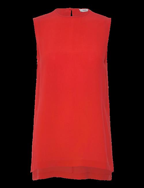 Closed | Slit Top Shirts & Blouses Fiery Red | S