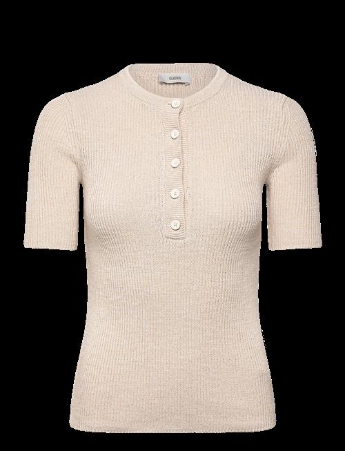 Closed | Women Henley Short Sleeve Knits White | XXS