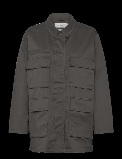 Closed | Women Field Jacket Dark Nickel | M